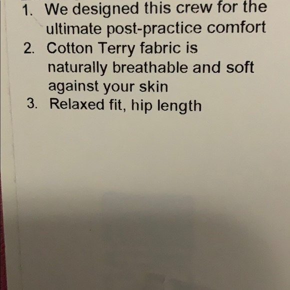 Lululemon Crew Pullover - Picture 4 of 4